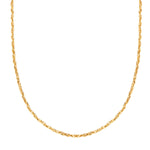 Kette Edelstahl gelbgold