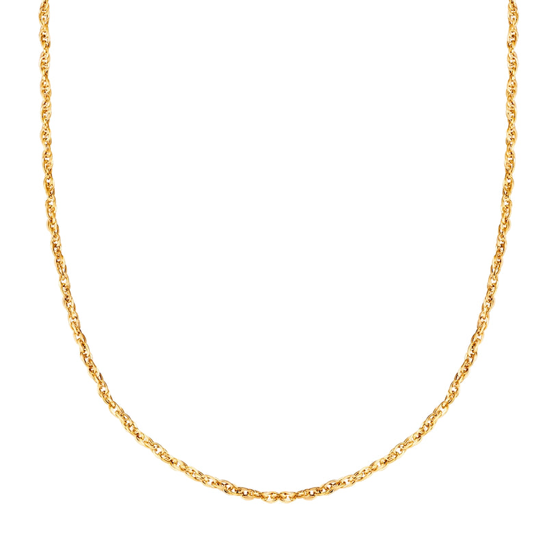 Kette Edelstahl gelbgold