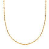 Kette Edelstahl gelbgold