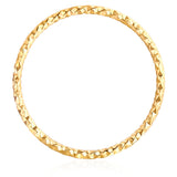 Ring Edelstahl gelbgold