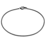 Armband Edelstahl gunmetal