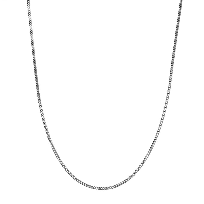 Kette Edelstahl gunmetal