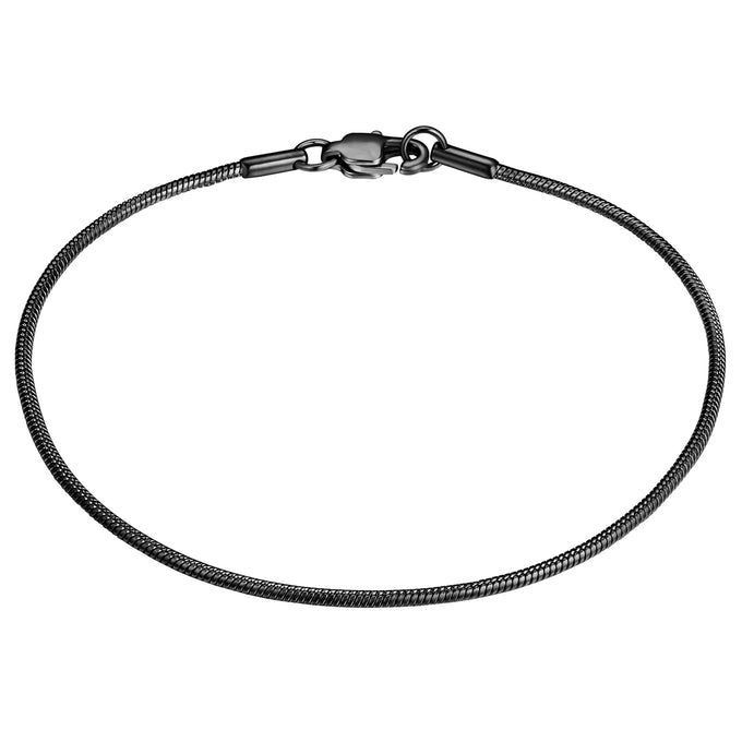 Armband Edelstahl schwarz