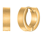 Creolen Edelstahl gelbgold