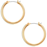 Creolen gelbgold Zirkonia weiß