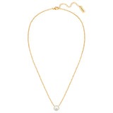 Kette mit Anhänger gelbgold Zirkonia weiß