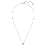Kette mit Anhänger Zirkonia weiß