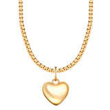 Kette mit Anhänger gelbgold