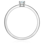 Ring Sterling Silber Zirkonia weiß