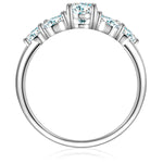 Ring Sterling Silber Zirkonia weiß