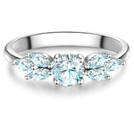 Ring Sterling Silber Zirkonia weiß