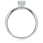 Ring Sterling Silber Zirkonia weiß
