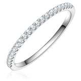 Ring Sterling Silber Zirkonia weiß