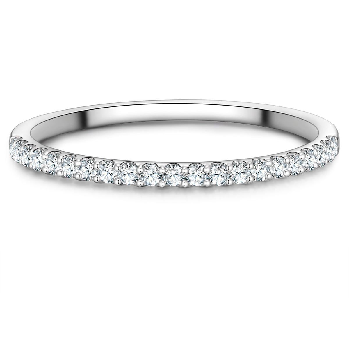 Ring Sterling Silber Zirkonia weiß