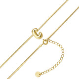 Kette mit Anhänger Sterling Silber gelbgold