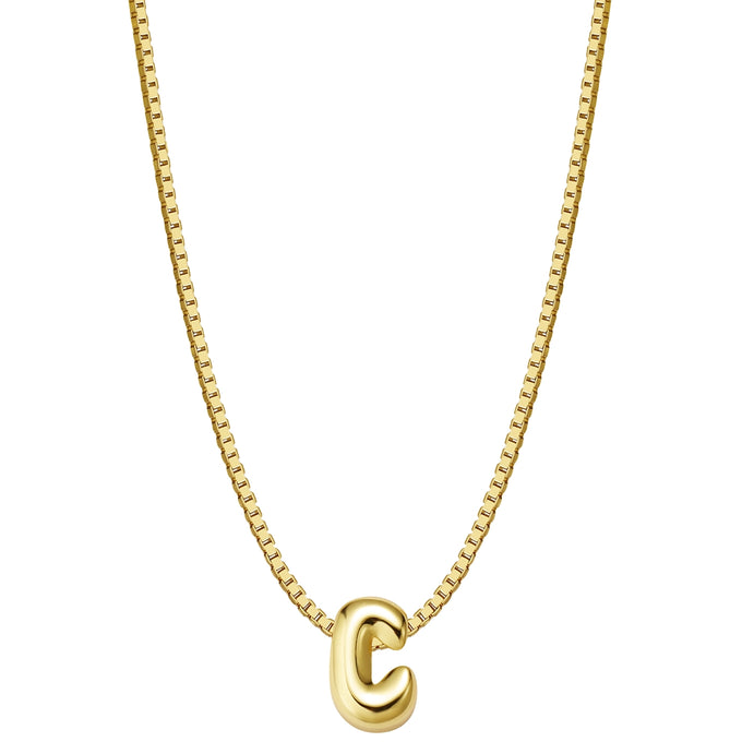 Kette mit Anhänger Sterling Silber gelbgold