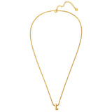 Kette mit Anhänger Sterling Silber gelbgold