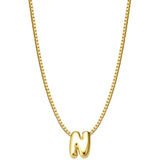 Kette mit Anhänger Sterling Silber gelbgold
