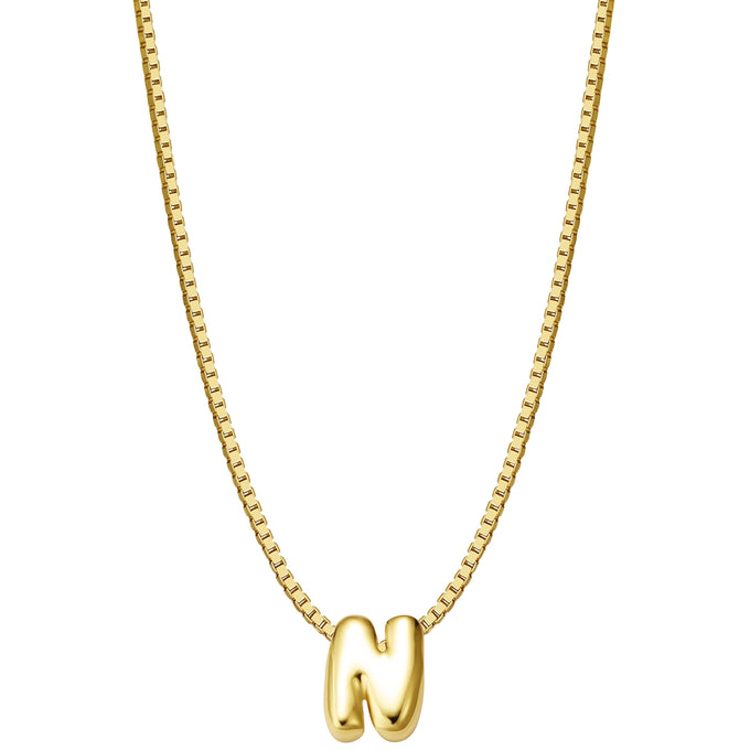 Kette mit Anhänger Sterling Silber gelbgold