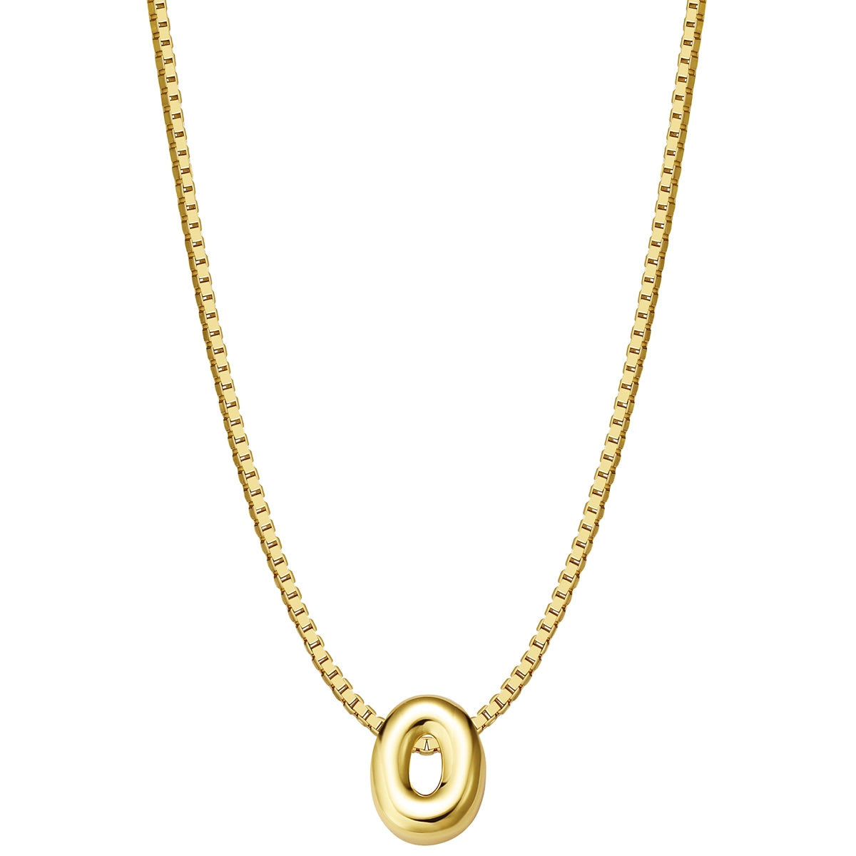 Kette mit Anhänger Sterling Silber gelbgold