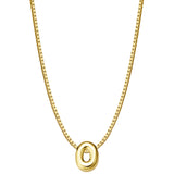 Kette mit Anhänger Sterling Silber gelbgold