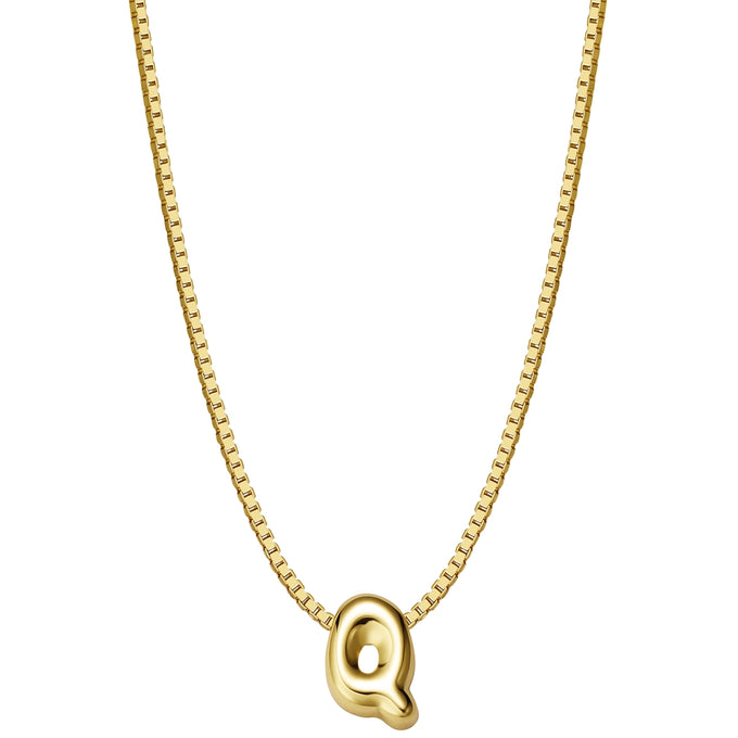 Kette mit Anhänger Sterling Silber gelbgold