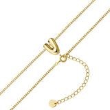 Kette mit Anhänger Sterling Silber gelbgold