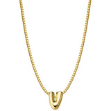 Kette mit Anhänger Sterling Silber gelbgold