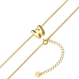 Kette mit Anhänger Sterling Silber gelbgold