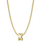 Kette mit Anhänger Sterling Silber gelbgold