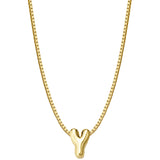 Kette mit Anhänger Sterling Silber gelbgold