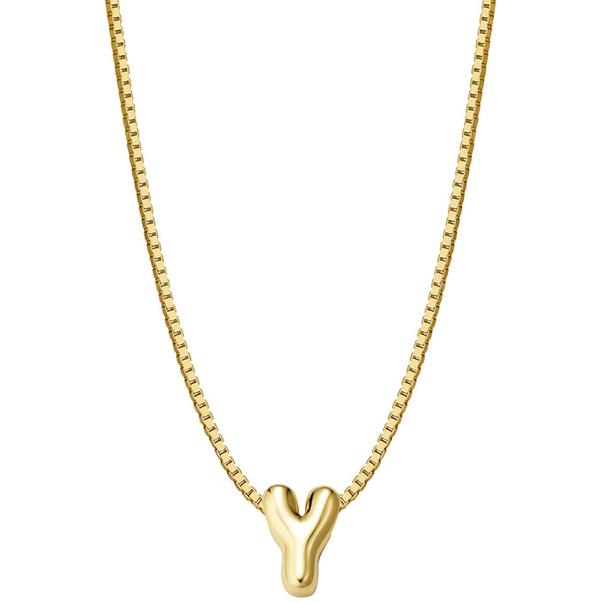 Kette mit Anhänger Sterling Silber gelbgold