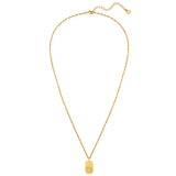 Kette mit Anhänger Sterling Silber gelbgold