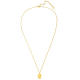 Kette mit Anhänger Sterling Silber gelbgold