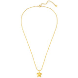 Kette mit Anhänger Sterling Silber gelbgold