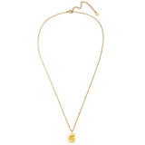 Kette mit Anhänger Sterling Silber gelbgold