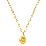 Kette mit Anhänger Sterling Silber gelbgold