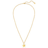 Kette mit Anhänger Sterling Silber gelbgold