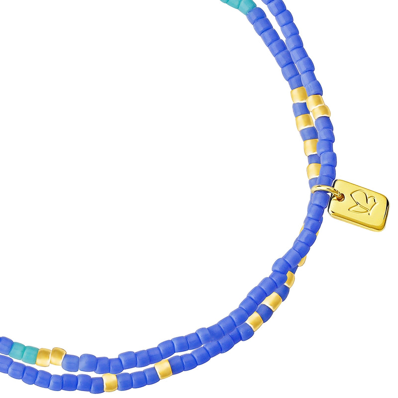 2er Set Armbänder Sterling Silber gelbgold