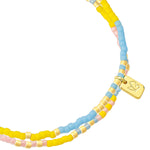 2er Set Armbänder Sterling Silber gelbgold