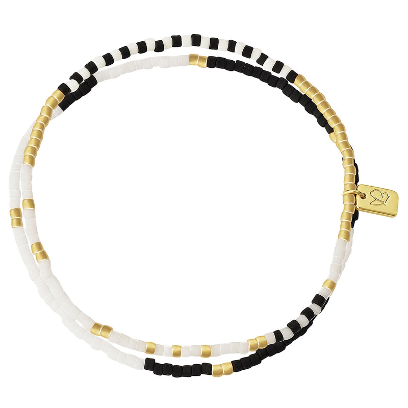2er Set Armbänder Sterling Silber gelbgold