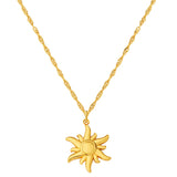 Kette mit Anhänger Sterling Silber gelbgold