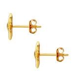 Ohrstecker Sterling Silber gelbgold