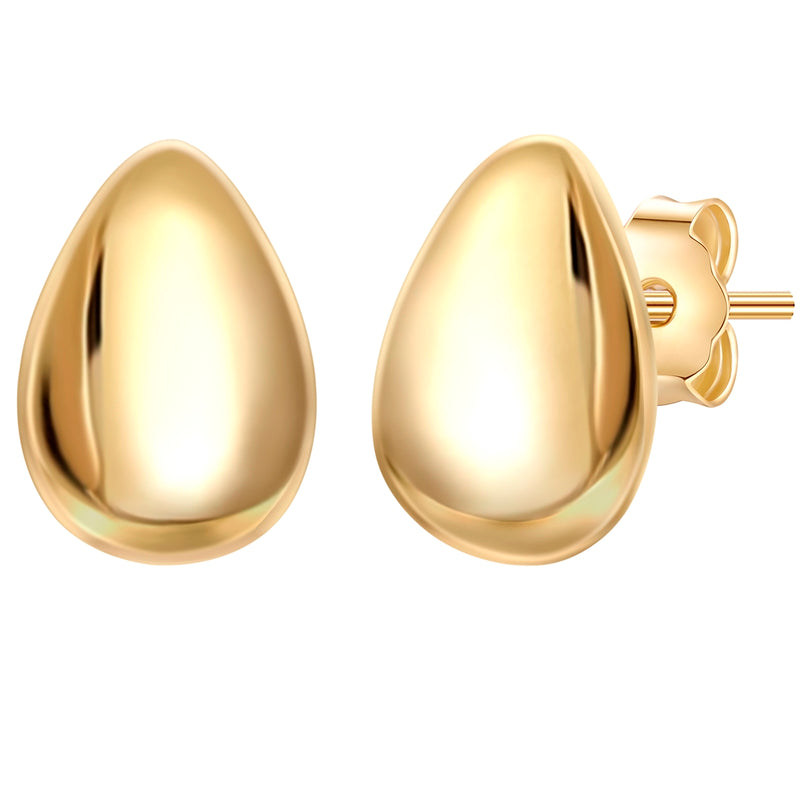 Ohrstecker Sterling Silber gelbgold