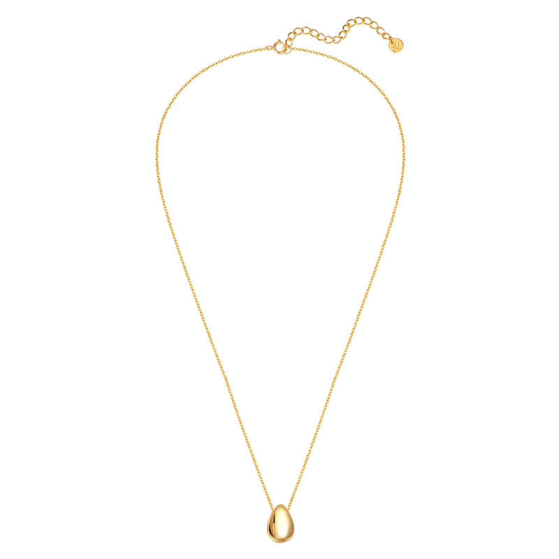 Kette mit Anhänger Sterling Silber gelbgold