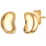 Ohrstecker Sterling Silber gelbgold
