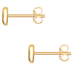 Ohrstecker Sterling Silber gelbgold