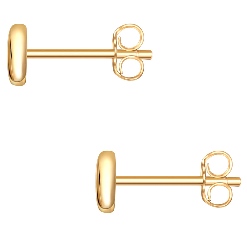 Ohrstecker Sterling Silber gelbgold