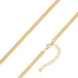 Kette Sterling Silber gelbgold