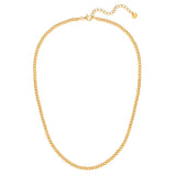 Kette Sterling Silber gelbgold